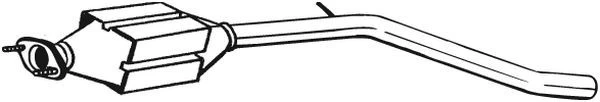 Katalizatoriaus keitiklis BOSAL 099-789