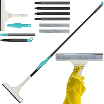 Verk Group Langų valytuvas microfibre regulated length 160cm 2w1 package