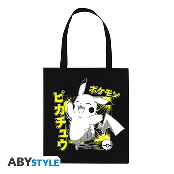 Tote Bag Anime II - Black - 38 x 42 cm
