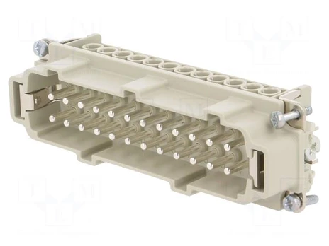 Connector: rectangular | male | EPIC H-BE | PIN: 24 | 24+PE | 16A | 500V