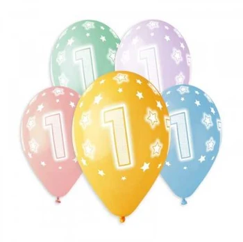 Viborg Ballon As Tal balloner 1 år, 5 stk