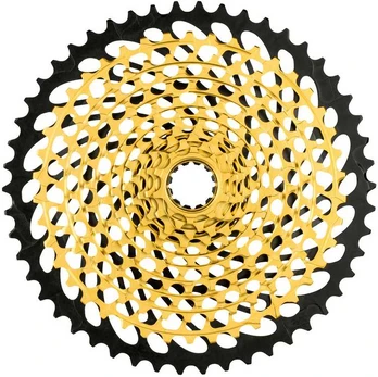 SRAM XG-1299 Eagle cassette - 10-52z auksinis