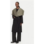 KARL LAGERFELD Vilnonis paltas B3W15030 Ruda Relaxed Fit