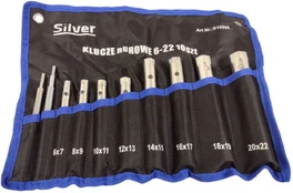 SILVER KLUCZE RUROWE 6-22mm Sidabrinis kaina