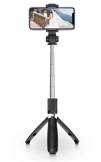 Asmenukių lazda Tech-Protect L01s, sidabro sp./juoda sp.