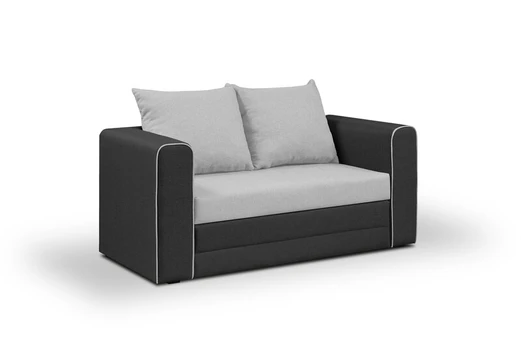 Sofa Bellezza Beta, pilka/juoda