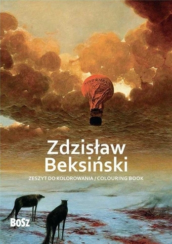 Bosz Zdzisław Beksiński – spalvinimo knygelė
