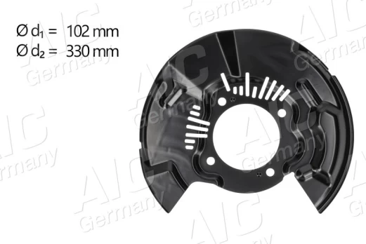 Apsauginis skydas, stabdžių diskas AIC 70741