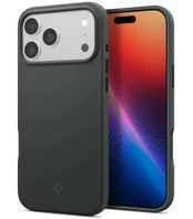 Dėklas Spigen Silicone Fit MagSafe Case for iPhone 17 Pro Max - Žalias