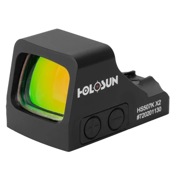 Holosun HS507K X2 Open Reflex SubCompact Pistol Sight Kolimatorinis taikiklis
