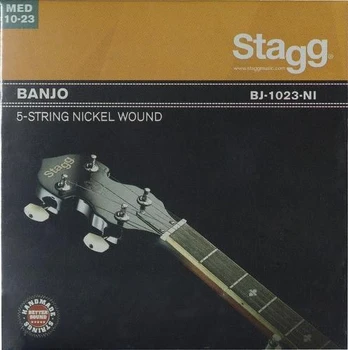 Stygos 5 stygų bandžai Stagg BJ-1023-NI