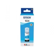 Epson - T104 Cyan EcoTank Bottle kaina