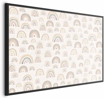 Artgeist Plakatas - Rainbows and Hearts