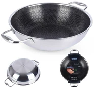 Wok keptuvė 28 cm kaina