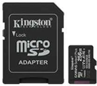 Kingston microsdxc 256gb canvas select plus 3 + adp