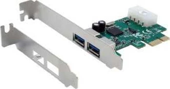 Exsys EXSYS EX-11042 2 portų USB 3.2 Gen 1 PCIe plokštė