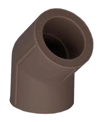 PPR alkūnė GALLAPLAST, DN25 x 45°