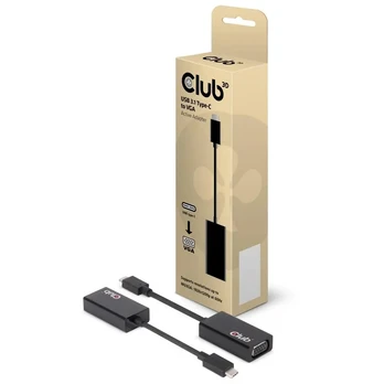 CLUB 3D USB3.1 C TO VGA ACTIVE