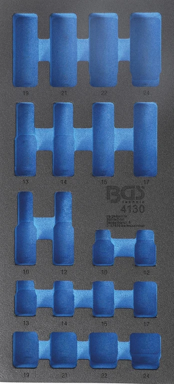 Įrankių dėklas 1/3, tuščias | nuo BGS 4130 (4130-1)