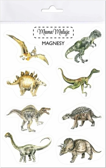 Dinozaurai magnetukai - Mama Paints
