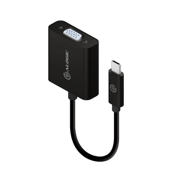 Alogic USB adapteris USB-C į VGA Juodas adapteris