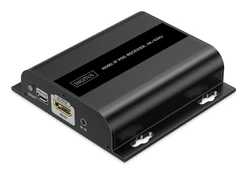 DIGITUS HDMI IP PoE Receiver 4K/60Hz juodas kaina