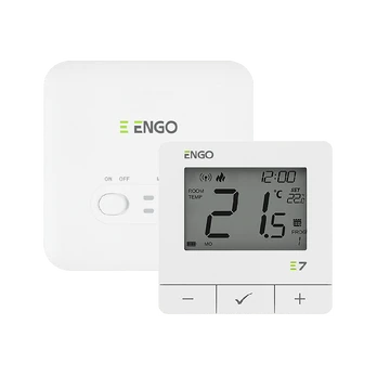 Engo Controls Engo E7 belaidis termostatas 16A, baltas