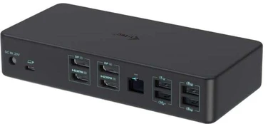 I-TEC USB 3.0 USB-C Thunderbolt 3 Professional Dual 4K Ekrano prijungimo stotis Generation 2 + maitinimo tiekimas 100 W