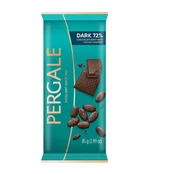 Šokoladas PERGALĖ, juodasis, 72%, 85 g kaina