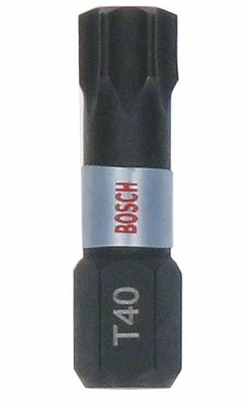 Smūginiai sukimo antgaliai BOSCH Impact T40, 25 vnt.