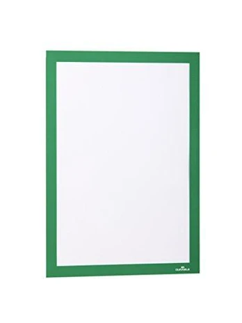 Laikiklis Durable NEIGIAMAS Inforahmen Duraframe A4 selbstkleboln 2 St. Grün