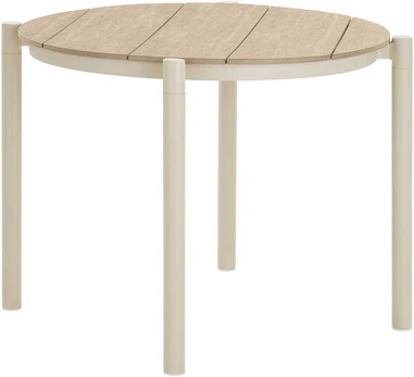 House Nordic Valgomojo stalas 90x90x74 cm smėlio