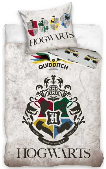 MCU Harry Potter Quidditch Sengetøj, 100 procent bomuld