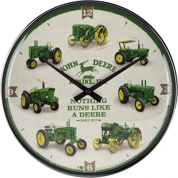 SIENINIS LAIKRODIS »John Deere«, Nostalgic-Art