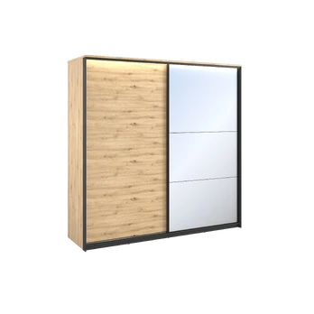 Spinta QUANT QS1DAC, ąžuolas-artisan/juoda