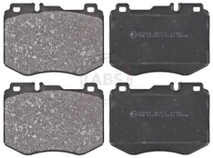 Stabdžių trinkelių rinkinys, diskinis stabdys A.B.S. 35064