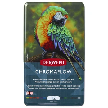 Spalvinimo pieštukai DERWENT Chromaflow Multicolour