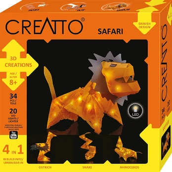 Konstruktorius Kosmos Creatto Safari 1KS3479, plastikas