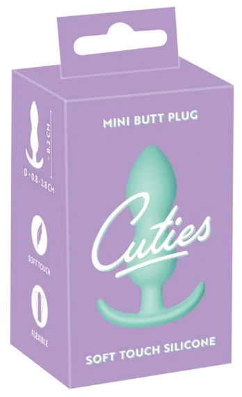 Anal Cuties Cuties Plugs Green Analinis kaištis