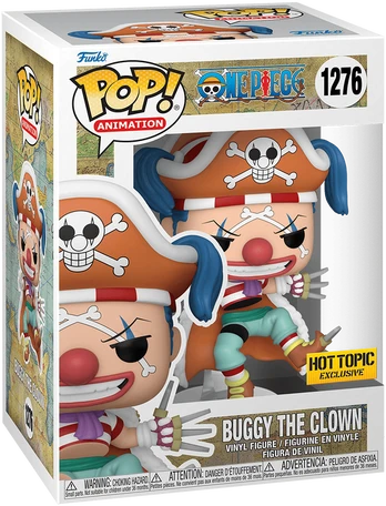 FUNKO POP! Vinilinė figūrėlė: One Piece - Klounas Buggy