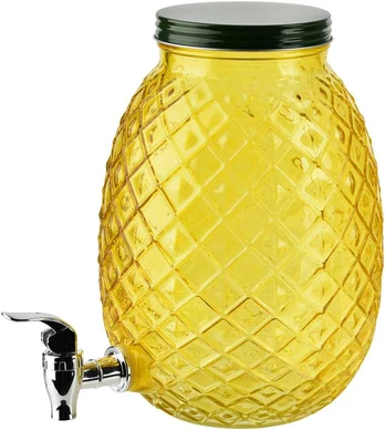 Allesken MODERN KITCHEN Szklany słój su kranikiemananas 4L