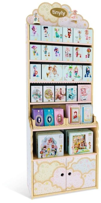 Plakatas Djeco - Tinyly wooden display