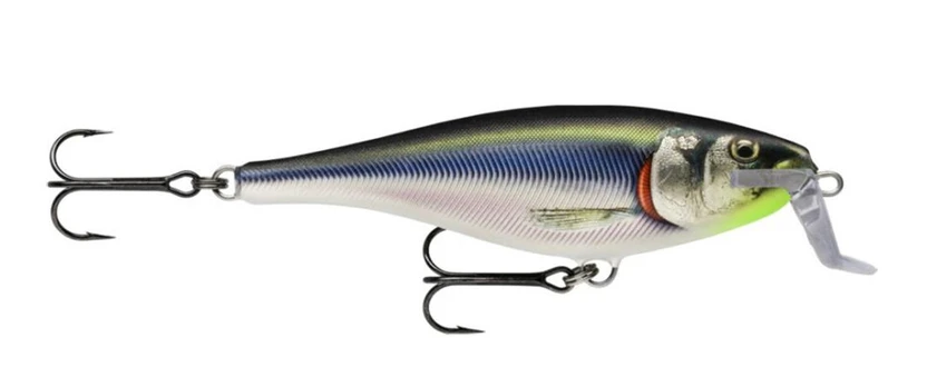 Rapala vobleris Super Shad Rap RSML - Radioactive Smelt 14 cm