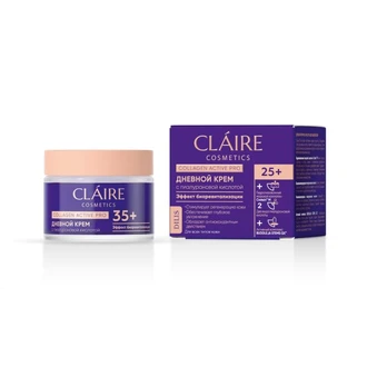 CLAIRE Collagen Active Pro Dieninis kremas 35+, 50 ml