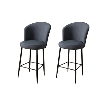 Baro kėdė (2 vienetai) Alte - Anthracite, Black