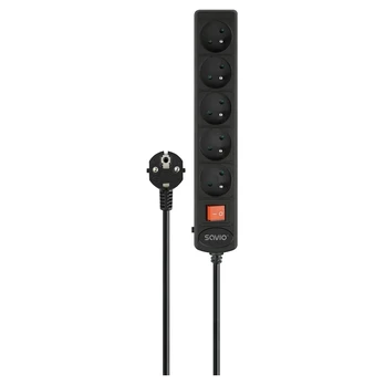 Power strip LZ-17 5way 3m SAVIO