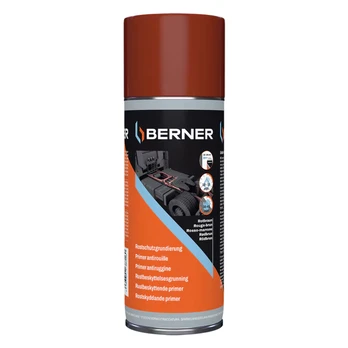 Antikorozinis gruntas raudonas 400ml Berner