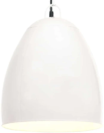 Pakabinamas šviestuvas, baltas, 42cm, 25W, apskritas, E27