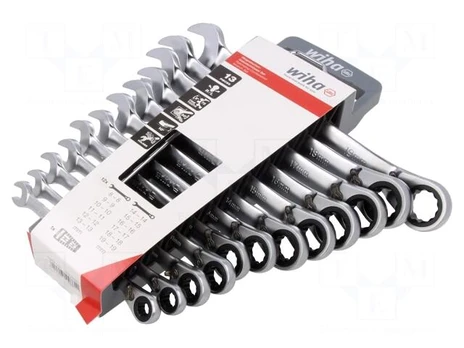 Wrenches set | combination spanner,with ratchet | 12pcs.