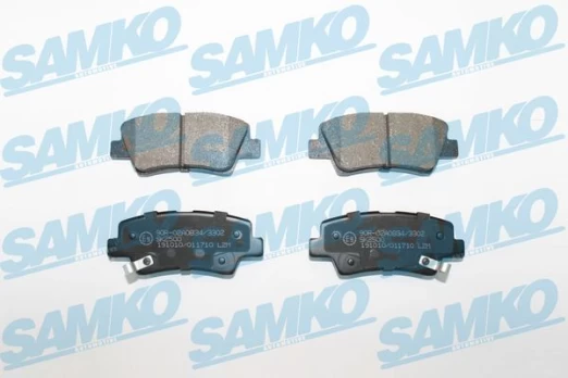Stabdžių trinkelių rinkinys, diskinis stabdys SAMKO 5SP1710